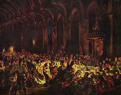 The Assassination (Murder) of the Bishop of Liege Eugene Delacroix